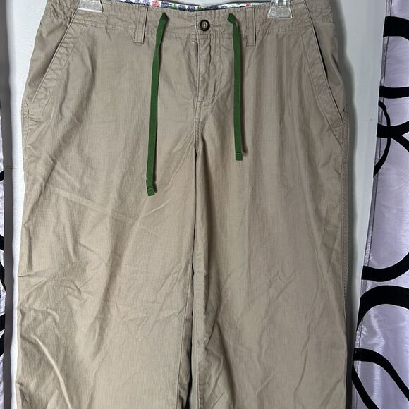Horny Toad tan cropped chino hiking pants size 8 - Picture 5 of 9